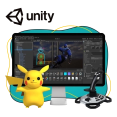 Мир игр на Unity 2D на популярном движке + AI-помощники - КИБЕРшкола программирования для детей, компьютерные курсы для школьников, начинающих и подростков - KIBERone г. Усть-Лабинск