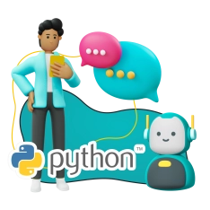 Умный чат-бот на Python на Telegram - КИБЕРшкола программирования для детей, компьютерные курсы для школьников, начинающих и подростков - KIBERone г. Усть-Лабинск